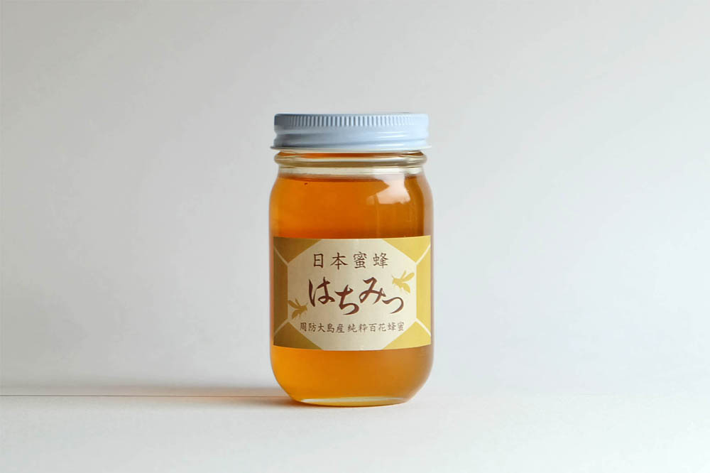 日本蜜蜂 はちみつ 170g | 周防大島 日本蜜蜂 はちみつ