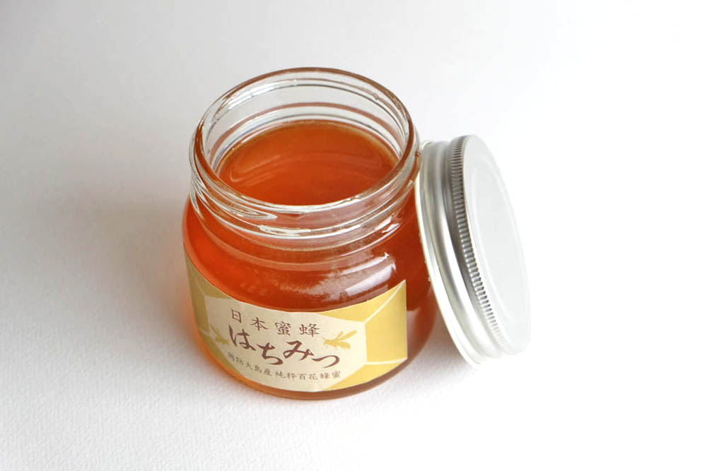 日本蜜蜂 はちみつ300ｇと蜜蝋クリームのセット | 周防大島 日本蜜蜂